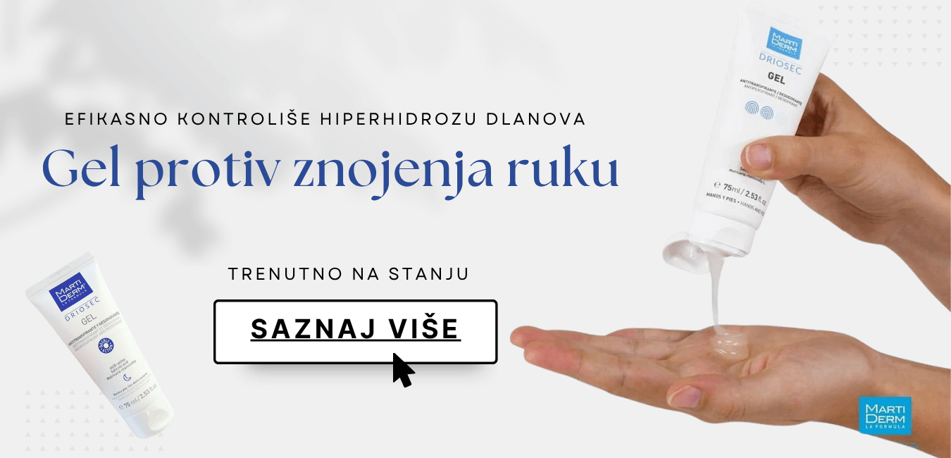 gel protiv znojenja ruku