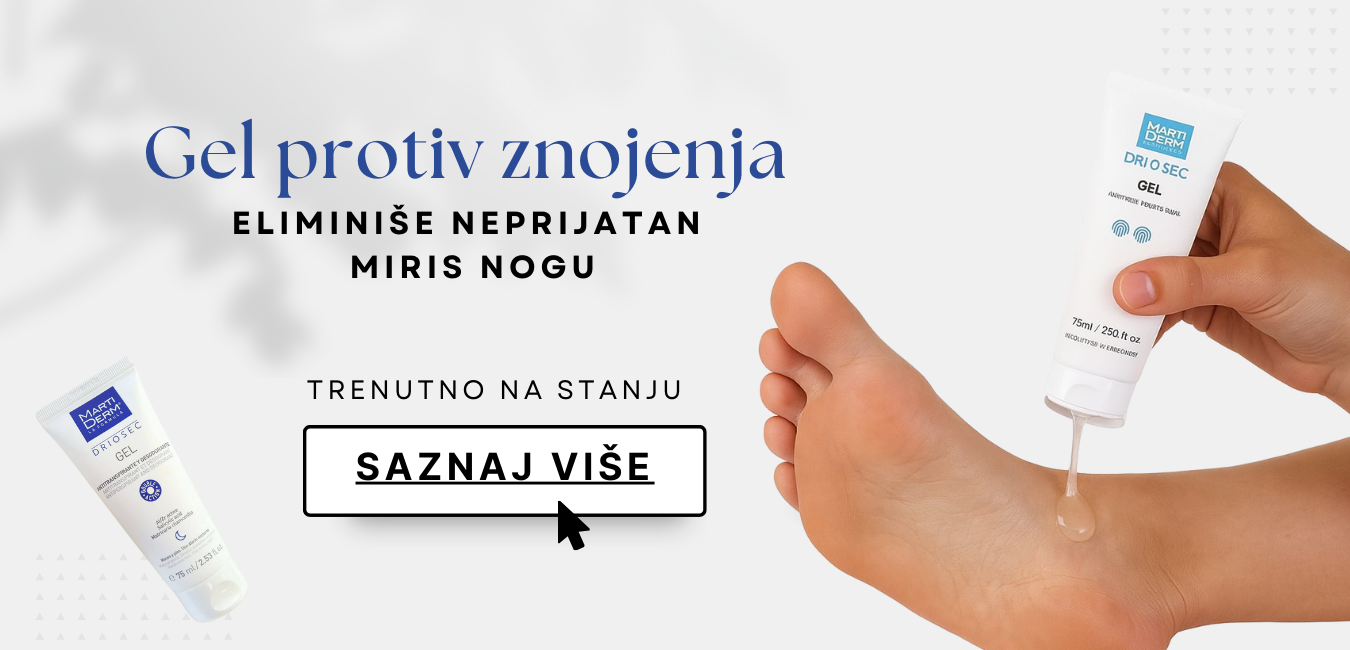 gel za neprijatan miris nogu