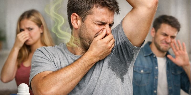 neprijatan miris znoja ispod pazuha