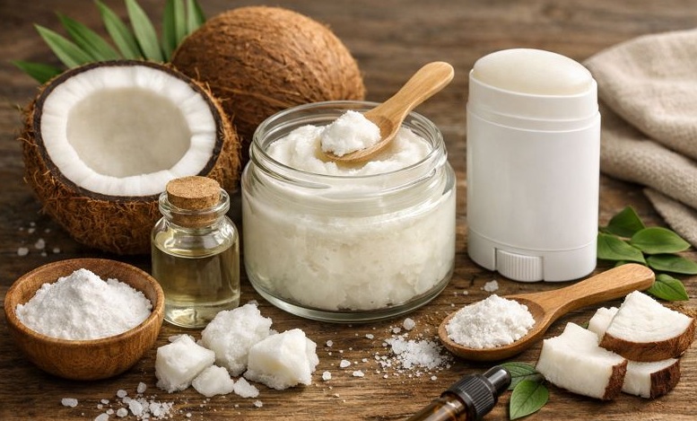 prirodni dezodorans od kokosovog ulja