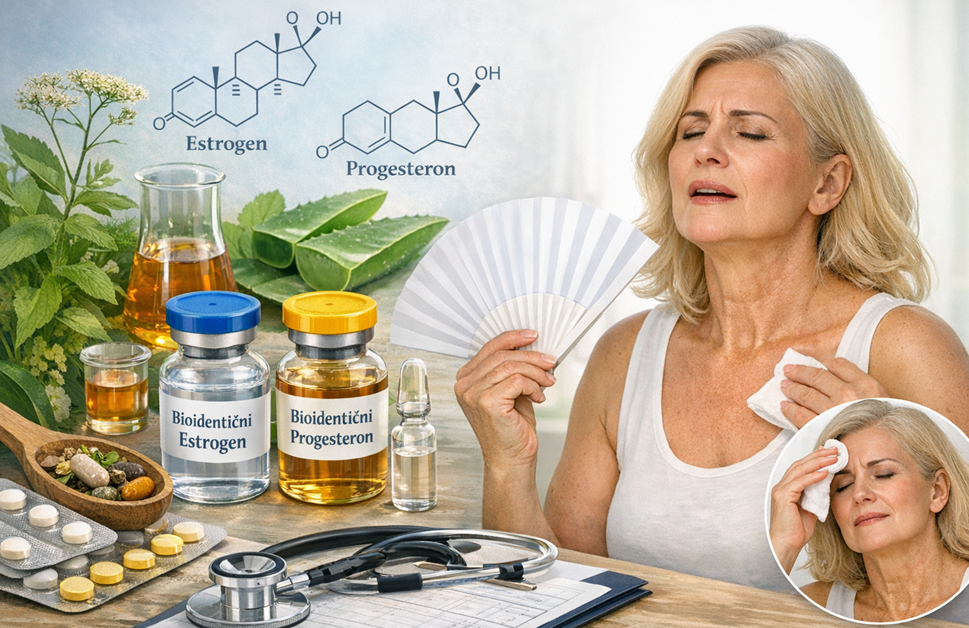 bioidenticni hormoni za znojenje u menopauzi