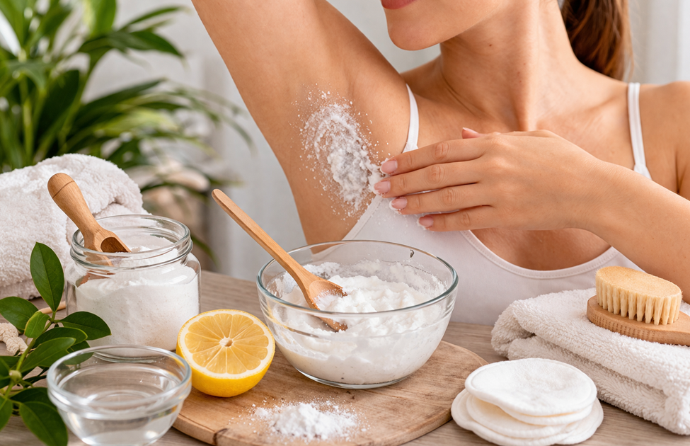 soda bikarbona za izbeljivanje pazuha