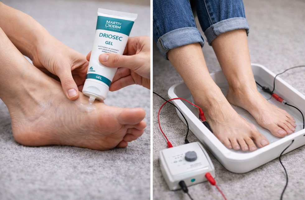 kombinacija martiderm gela i jontoforeze