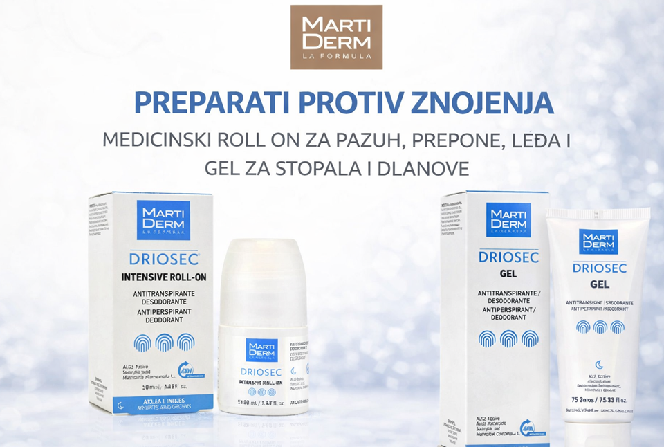 preparati protiv znojenja